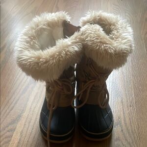 Faux Fur Lined Winter Boots
